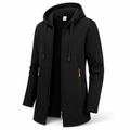 Men’s Hooded Longline Jacket – Fleece Winter Coat | Legacy