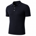 Men’s Knitted Polo Shirt – Old Money Style | Legacy