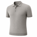 Men’s Knitted Polo Shirt – Old Money Style | Legacy