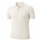 Men’s Knitted Polo Shirt – Old Money Style | Legacy