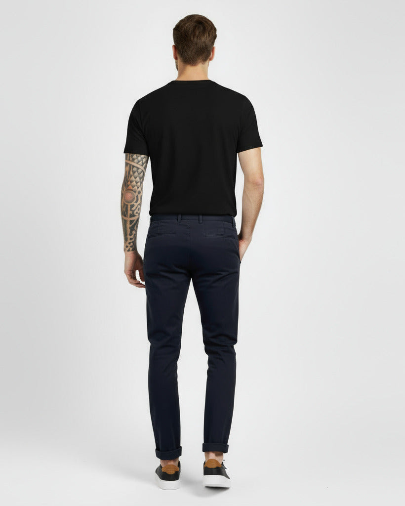 Camiseta Algodão Egípcio - Preto
